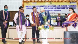 Dy CM Jishnu Dev Verma Inaugurates One Day State Level Advocacy Workshop cum Training programme