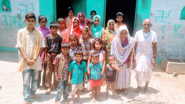 50-member family follows safety protocol in UP village