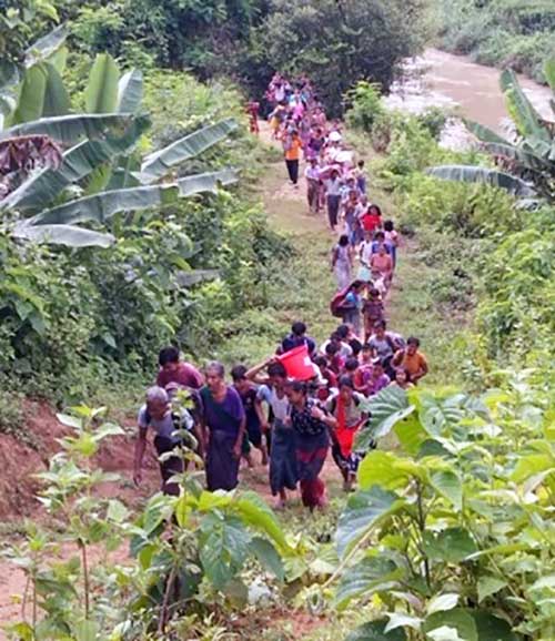 After Myanmar, B'desh refugees, Manipur's displaced people head to Mizoram