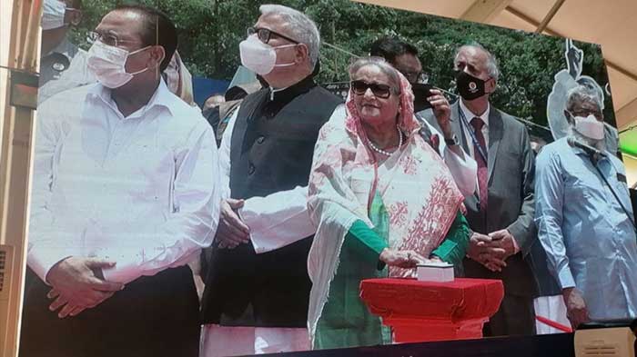 B'desh PM inaugurates Padma Bridge
