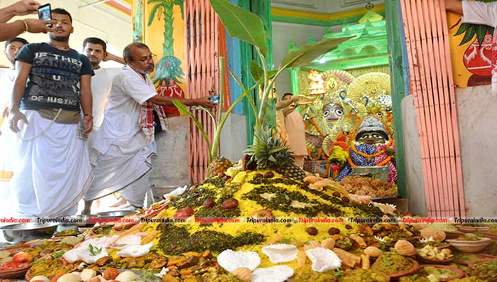 Jagganth temple celebrates Annakut and Govardhan puja