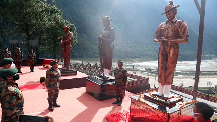 Army unveils statues of 1962 India-China war heroes in Arunachal