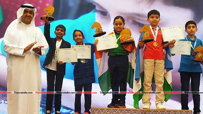 Tripura girl wins gold in Asian School Chess Championship