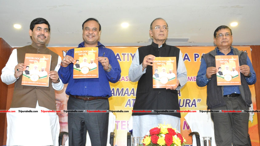 BJP's 'Vision Document' released, assures of free education for women