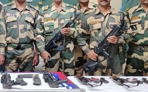 BSF seizes AK-47 rifle, two magazines near India-Pak border