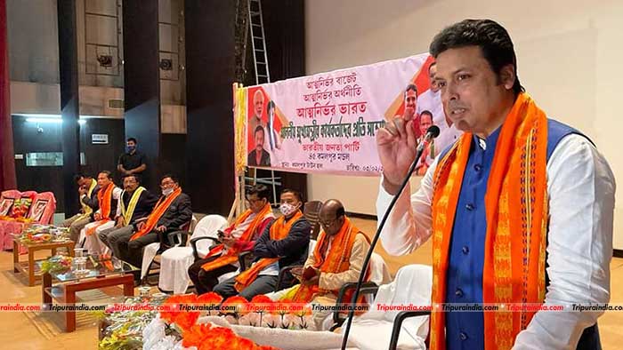 Target 2023 Poll: Not an inch of land to be left for liars and separatists: CM Biplab Kumar Deb