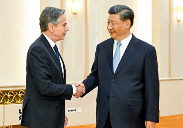 Blinken meets Xi in Beijing