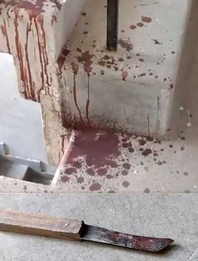 Bloodstains found in Atiq's Chakia office