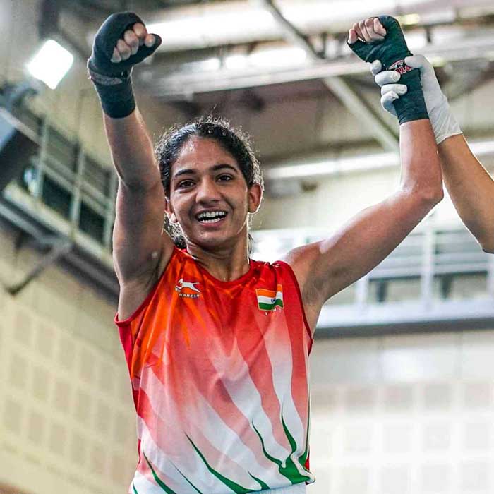 Boxers Nitu, Amit Panghal reach finals to maintain hopes of rich medal haul