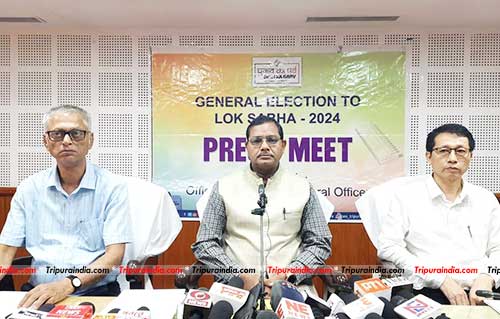 Tripura ready for counting of Lok Sabha polls in June 4 amid tight security