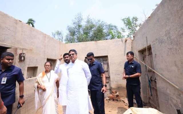 CM visits storm-affected areas in Sepahijala District, assures full support