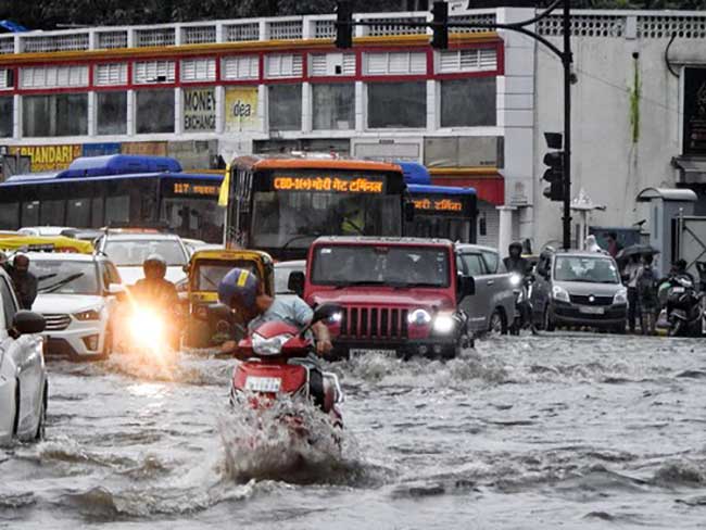 Delhi breaks 41-year-old rainfall record, IMD issues yellow alert for Monday