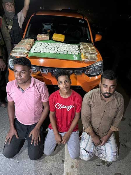 Drugs worth Rs 45 cr seized in Assam, peddler shot while trying to flee
