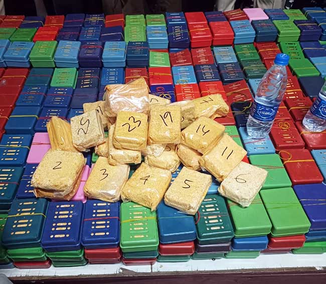 Huge cache of drugs, arms seized in Meghalaya, 3 held
