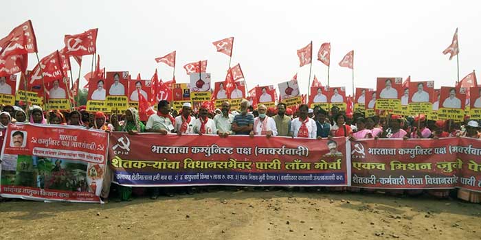 Farmers launch another Nashik-Mumbai 'long march'