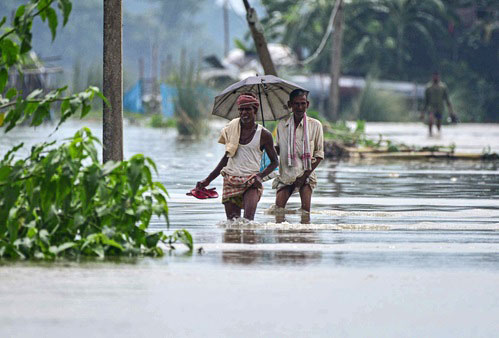 Flood situation worsens in Assam, over 3.4L people affected