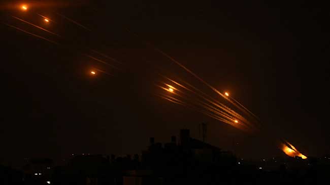 Israel strikes Gaza in response to arson balloons