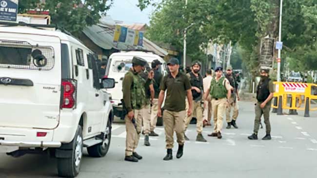 Grenade attack outside police post in J&K's Jammu district
