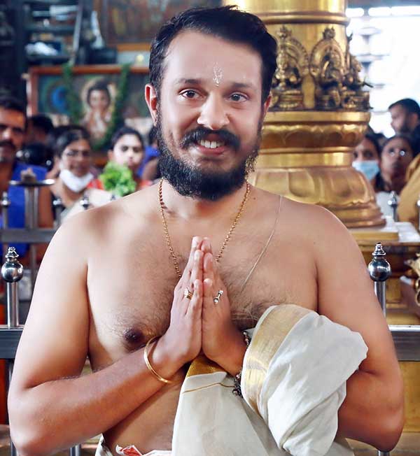 Ayurveda doctor working in Moscow becomes chief priest of Kerala's Guruvayoor temple