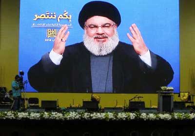 Hezbollah chief Hassan Nasrallah makes first statement since start of conflict
