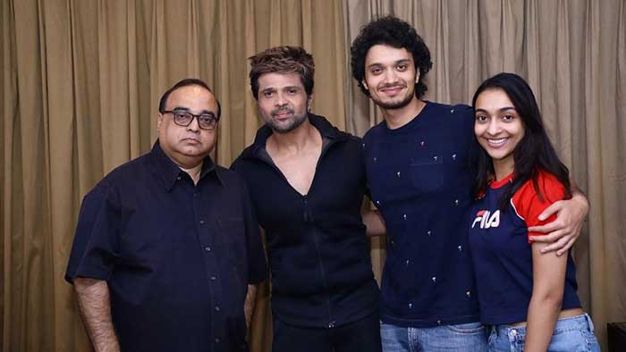 Himesh excited to compose for debut film of Mithun Chakraborty's son Namashi