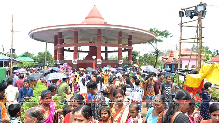 Tripura’s centuries-old ‘Kharchi Puja’ festival amid COVID-19 pandemic mandates mask for devotees