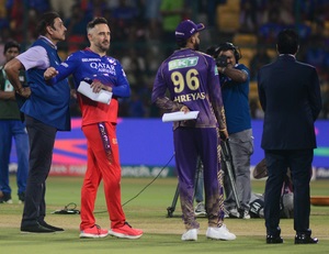IPL 2024: Anukul Roy comes in as KKR win toss, elect to bowl against RCB