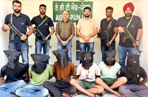 ISI-backed terrorist Rinda’s six associates held in Punjab