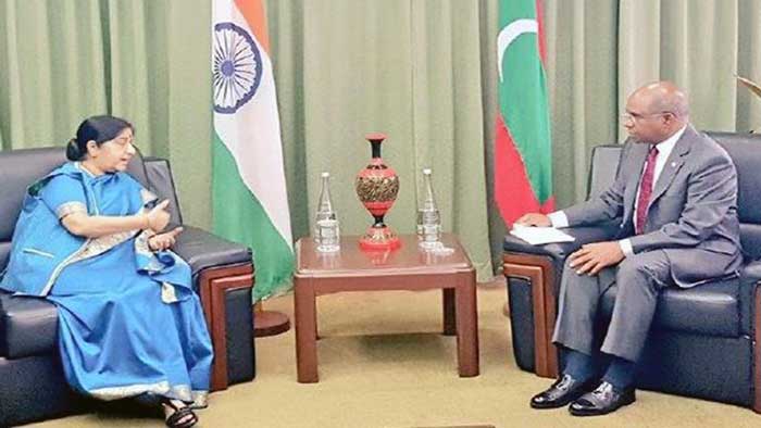 India, Maldives vow to combat terror, support each other