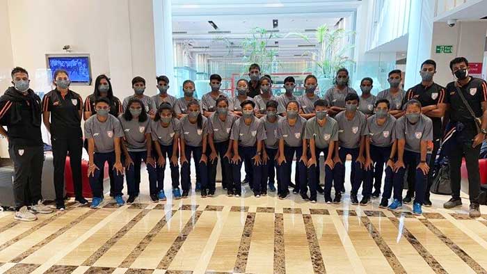 SAFF U-19 Women's Championship: Indian football team leaves for Dhaka