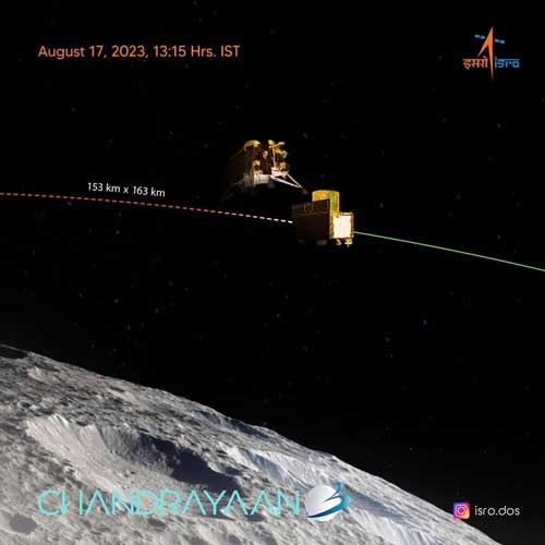 India’s moon lander gets closer to Moon