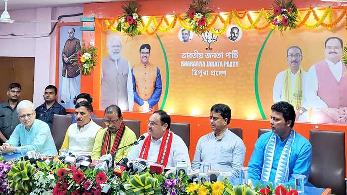 BJP will continue to fight against TMC govt's misrule in Bengal: Nadda