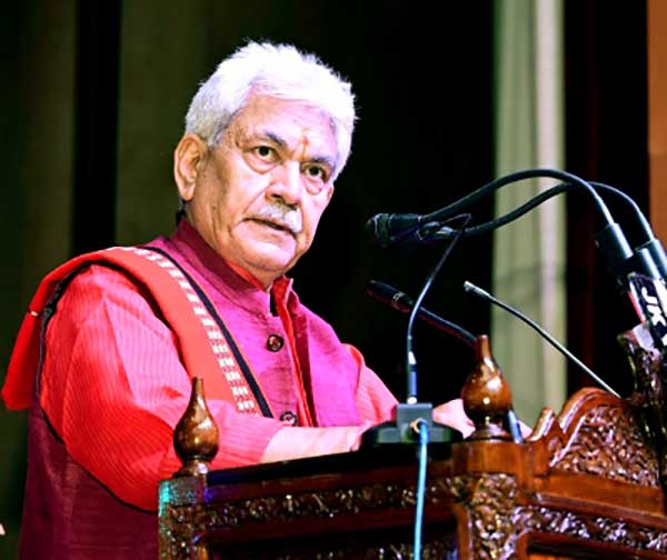 Those supporting terror ecosystem will face action: J&K L-G Manoj Sinha