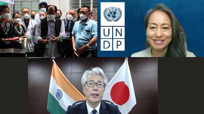 Japan govt, UNDP supported oxygen plants commissioned in Nagaland