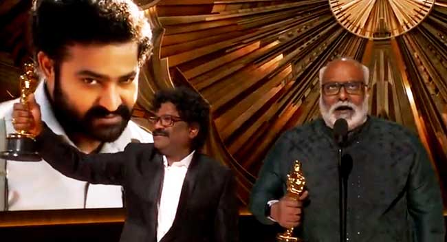 Oscars 2023: Keeravani floors audience with his version of 'Top of the World'