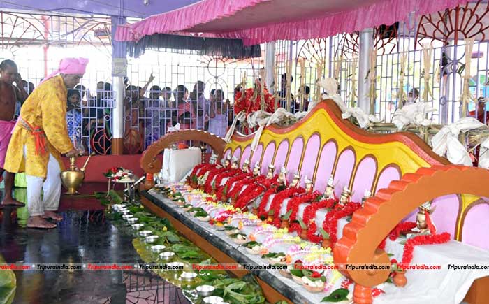 Centuries-old 7-day long 'Kharchi Puja' begins in Tripura