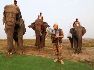 Lakhimai, Pradyumna and Phoolmai: 3 elephants whom PM Modi fed sugarcane during jungle safari