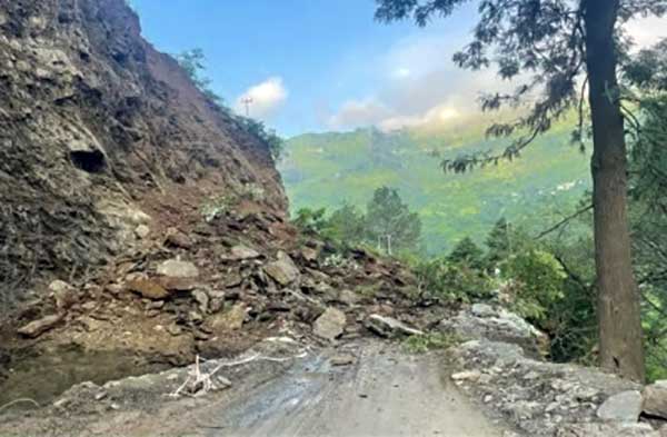Landslides threaten highway connecting 4 NE states to rest of India