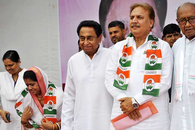 MP BJP continues to face jolts within old-timers' families, 3-time MLA's kin joins Congress