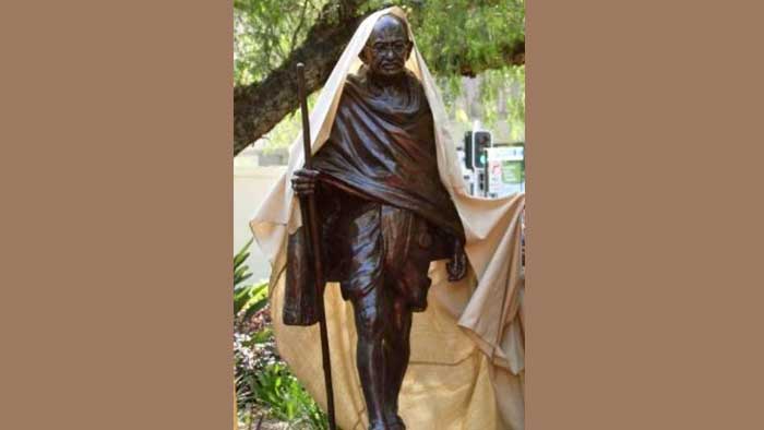Mahatma Gandhi statue vandalised in Australia, cops begin investigations