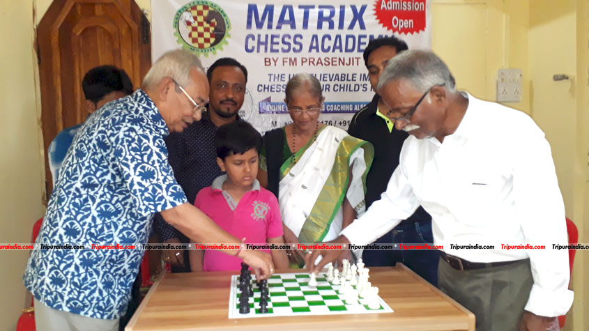 Matrix Chess Academy opens at Agartala today
