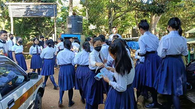 Over 6,000 Myanmarese refugee children studying in Mizoram schools