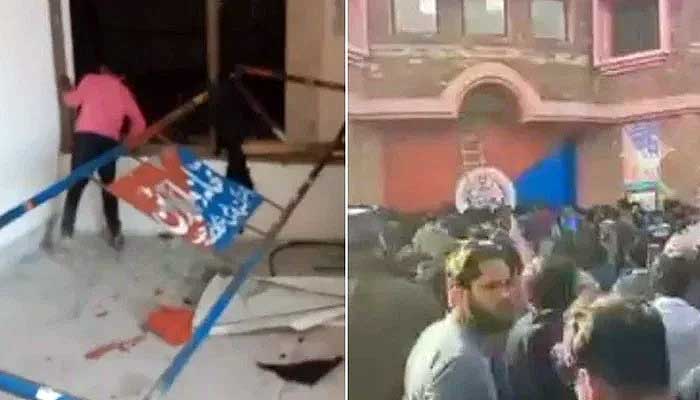 Mob breaks into police station, lynches man accused of blasphemy in Pak