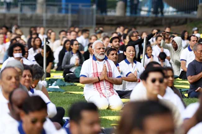 Modi hits out at commercialisation of yoga, welcomes scientific research