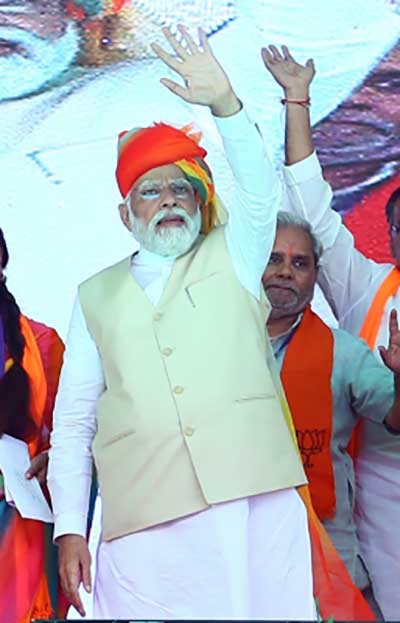 PM Modi in Rajasthan flays Cong for politicising Sudan crisis