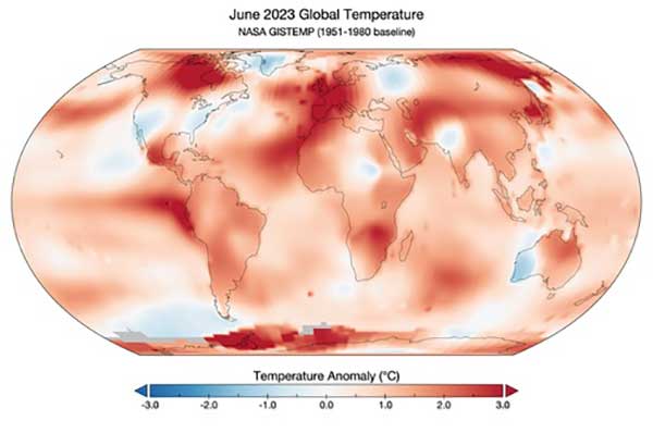June 2023 was the hottest ever on Earth: NASA, NOAA