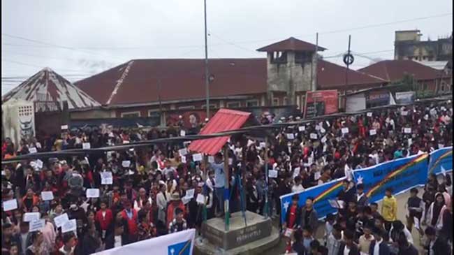 Naga tribals hold massive rally in Manipur to urge Centre to resolve Naga political issue