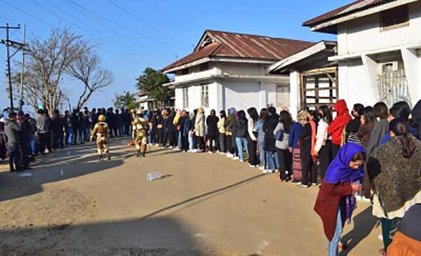 Nagaland polls: Over 57% voter turnout till 1 p.m.