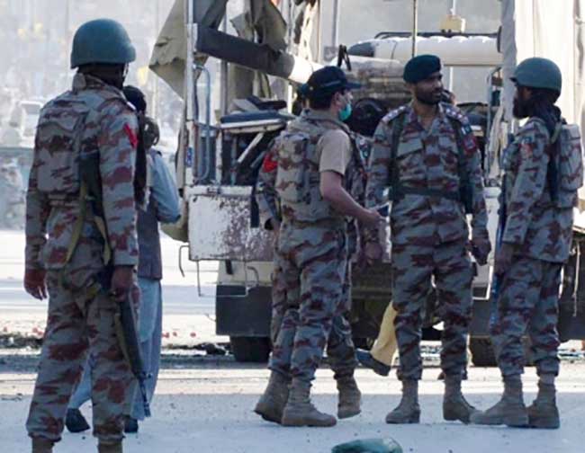 Operation underway after militants seize counter terror compound in Pak