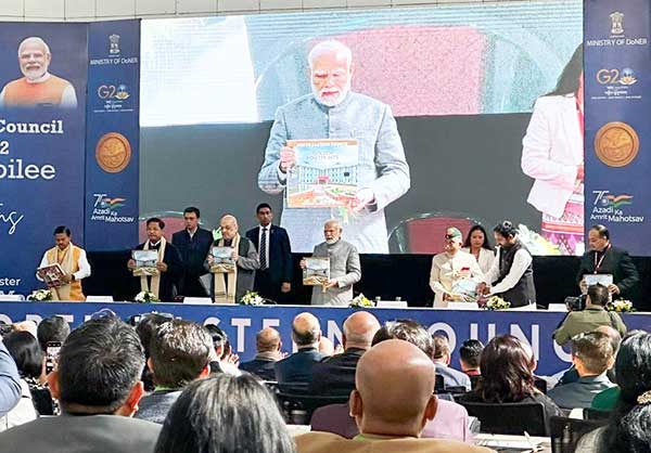 PM Modi attends golden jubilee celebrations of the North East Council in Shillong